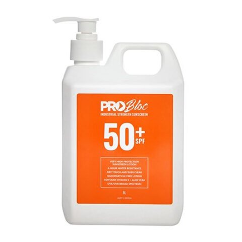 Probloc Sunscreen SPF50+ 1000ml Pump Pack