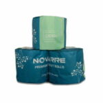 Novarre Premium Embossed 2 Ply Toilet Paper Rolls 48x400 Sheets (2010)