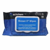 Biosan II Surface Wipes 150x200mm Pack/80