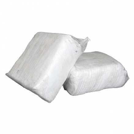 Soft Knit Pure White Singlet Rags 10kg