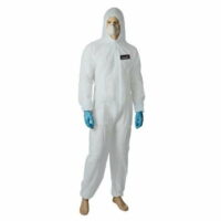 Disposable White SMS Coveralls