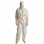 White Microporous Waterproof Coveralls Type 4/5/6