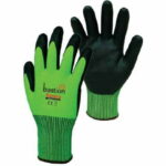 Soroca Hi-Vis Green Nitrile Micro Foam Cut 5 Glove -Pair