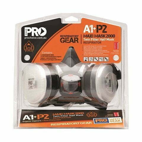 A1+P2 Pro Maxi Mask 2000 Respirator Kit in Blister Pack HMA1P2