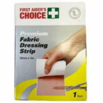 Fabric Dressing Strip 72mm x 1m