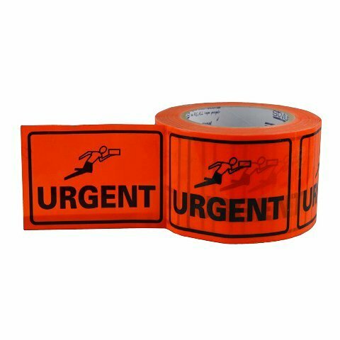 Printed Warning Labels Roll/500 Labels