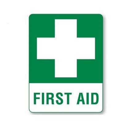 First Aid Sign - Poly