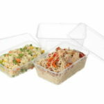Rectangle Straight Side Plastic Container CTN/500