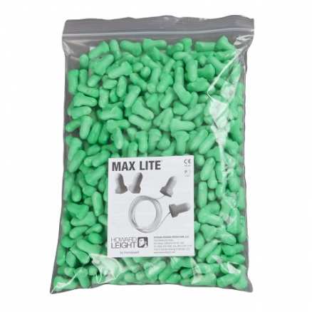 Max Lite Ear Plug Uncorded Refill Pack 200pr CL4/25dB