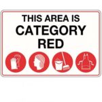Metal Sign - This Area is Category