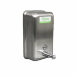 Vertical Stainless Steel Refillable Soap Dispenser 1.2L