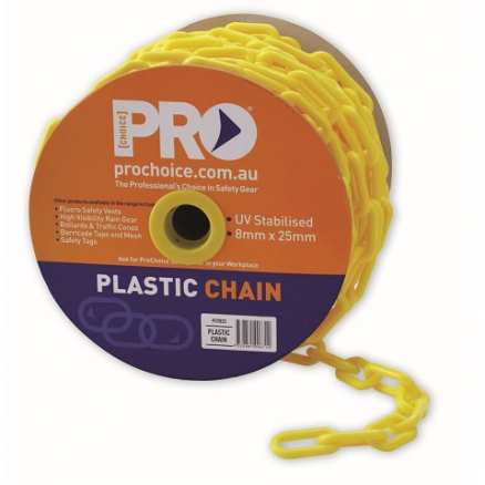 Yellow Safety Chain 25m