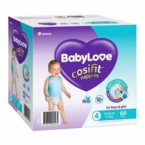 BabyLove Jumbo Pack Toddler Nappies  (9-14kg) 69