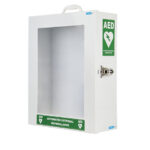 Defibrillator Steel Wall Cabinet with Clear Door