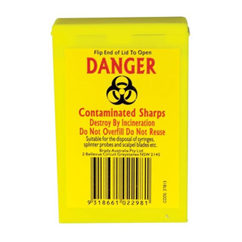 Sharps Container Small 100ml (37815)