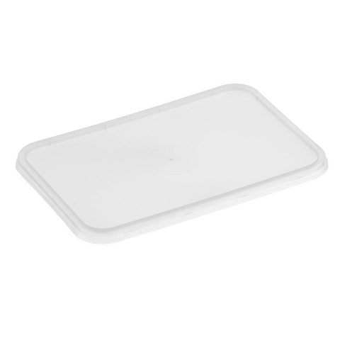 Lid for Ribbed Rectangular Plastic Container CTN/500